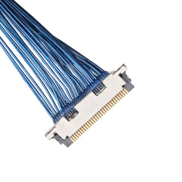 Buy 20347-320E-12R Micro Coaxial LVDS Cable Connector 5.65mm Depth at wholesale prices