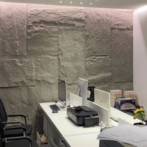 SXP Mushroom Panels Polyurethane Pu Stone Wall Panel