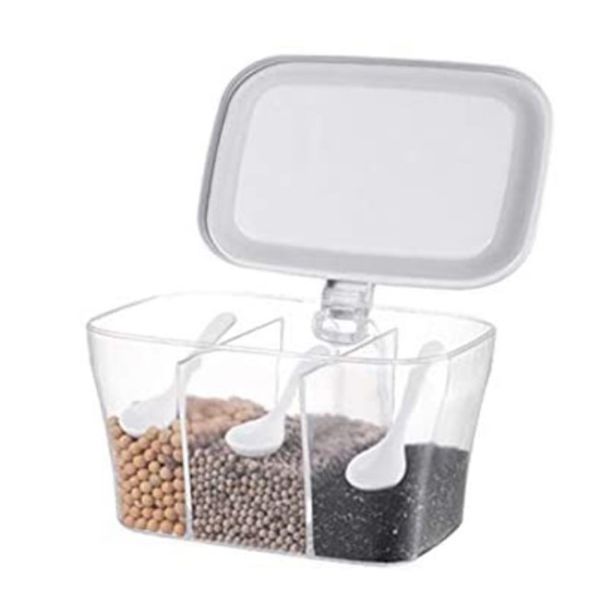 Buy Customized Kitchen Spice Storage Containers Acrylic Seasoning Box at wholesale prices