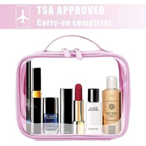 Waterproof Shockproof Storage Cosmetic Toiletry Bag With Handle Strap