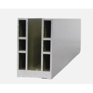 China Led Glass Balcony Handrail Aluminium U Channel Base U Shaped Groove Aluminium Clip Stair Railing Fittings Anodized on sale