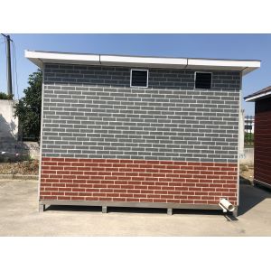 2 Rooms Double Layer Windows 10m2 Prefabricated Modular Toilets