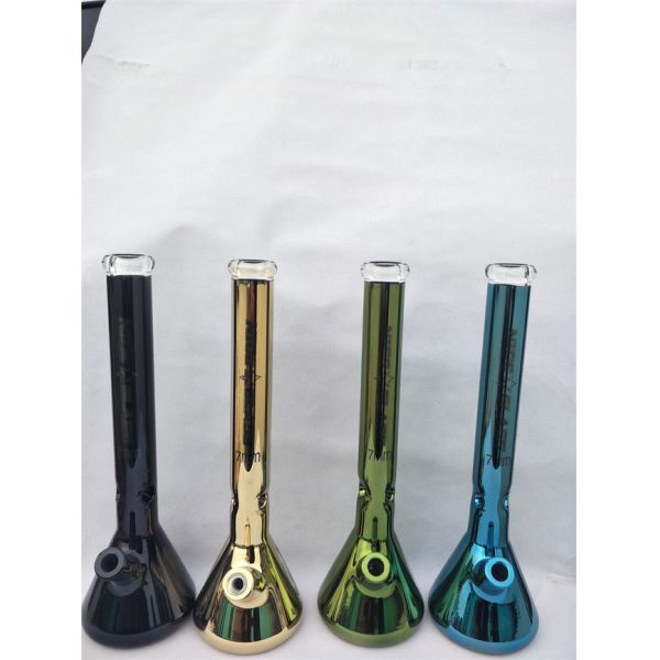 Buy Frosted Borosilicate Glass Smoking Set Custom Glass Bong 12Inch at wholesale prices