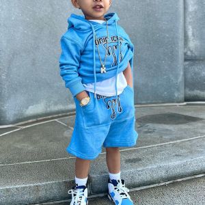 Quality 100% Cotton Children Clothing Sets Streetwear for sale