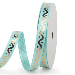 15mm Printed Polyester Satin Ribbon With High Quality