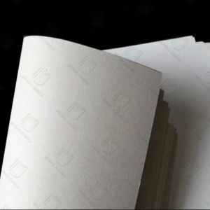 250g 300g Coated Duplex Board With Grey Back Chipboard 2mm Cardboard 2.4mm Thick