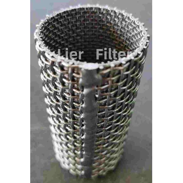 5um 316L Standard Sintered Mesh Filter Elements For Continuous Automatic