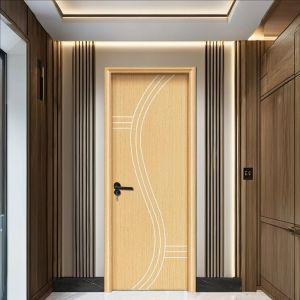 High-Performance WPC Hollow Door for Residential and Commercial Spaces with