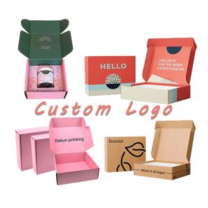 China Eco Friendly Self Erecting Mailer Box for Apparel Packaging with 15*15*5cm Custom Size on sale