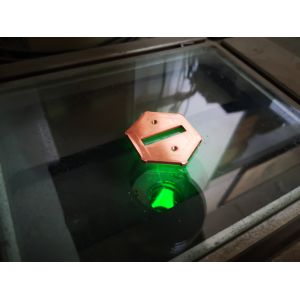 Laser Cutting Processing Of Copper Plate Metal Forming