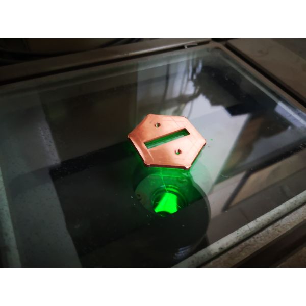 Laser Cutting Processing Of Copper Plate Metal Forming