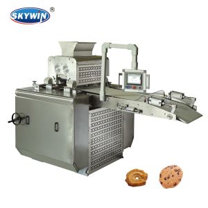 Quality Automatic Commercial Cookie Making Machine Wire Cut Cookie Production Line With Tunnel Oven for sale