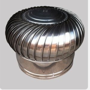 Source Factory Stainless Steel Roof Ventilating Fan Without Power Wind Drive