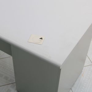 ISO9001/ISO14001 Certified Modern Stainless Steel Computer Desk with Lockable