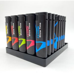 Customized Design Wrapped Sticker Disposable Electric Lighter with En13869