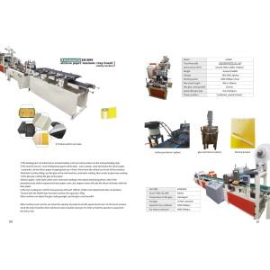 Pest Control Rat Glue Trap Making Machine With Put Buttons