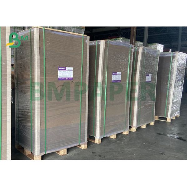 Strong 1mm 1.5mm Thick Uncoated Dark Grey Cardboard Sheets 93 * 130cm 