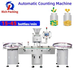 99.7% Precisions 8 Channels Capsule Counting Filling Machine Manufacturer