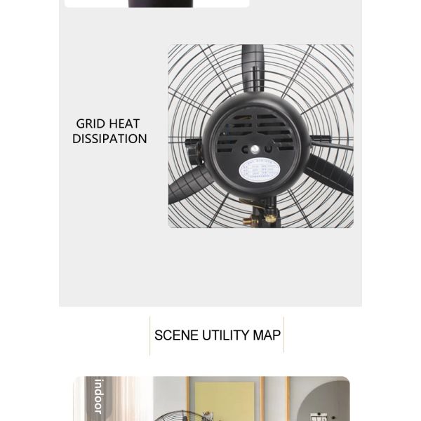 Wholesale China Guangdong industrial fan industrial pedestal high quality motor industrial floor fan outdoor floor fan