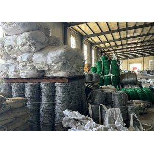 Single Or Double Strand Common Twisted Security Barbed Wire Fence Roll
