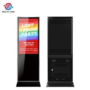 Malls Use 43" 1080p Touch Screen Floor Standing Digital Signage Wayfinding