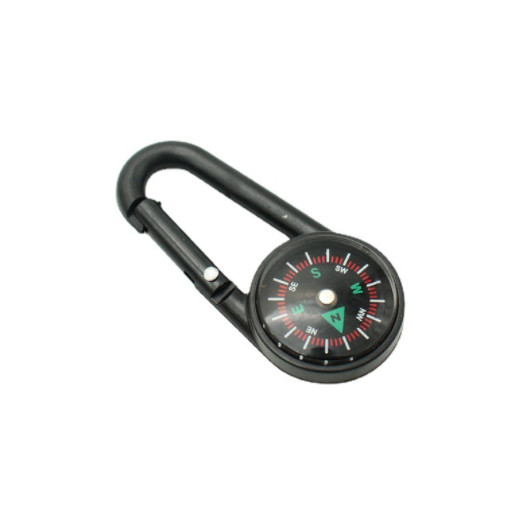 Buy Aluminum Compass Style Snap Hook Carabiner For Backpack Keychain Outdoor at wholesale prices