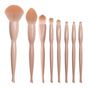 Aluminum Handle Professional Makeup Brushes Superb Ability To Hold Powerder