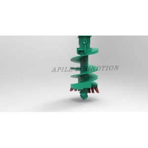 Quality Apfdx Double Start Rock Auger With Bottom Plate Flat Teeth for sale