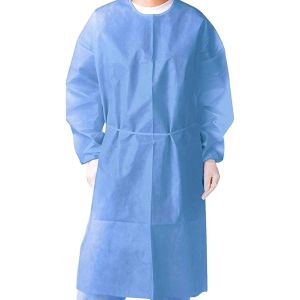 Quality Eco Friendly Disposable Cpe Gown , Disposable Surgery Gowns Extra Strong for sale