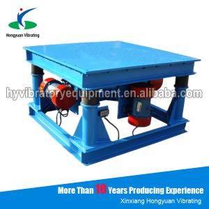 Durable electronic Concrete Vibration Table for bulk material handling