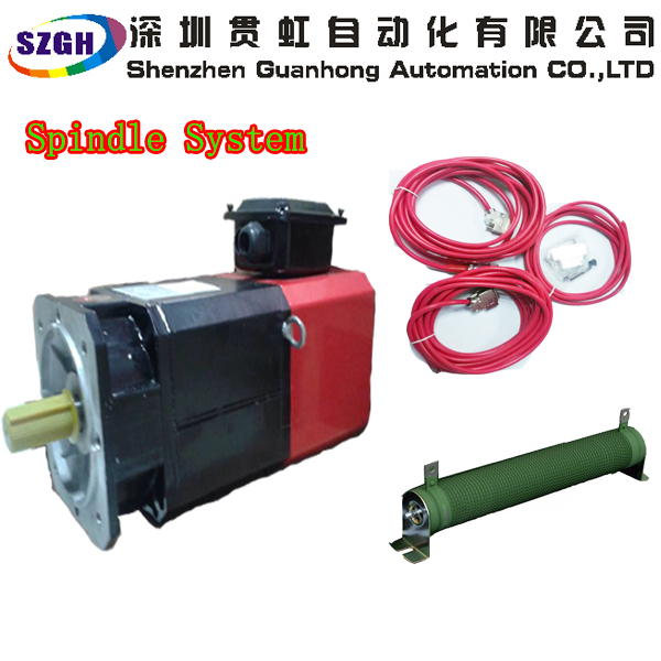 840N.m 1500-4000rpm 132KW 840Nm AC servo spindle motor 220V