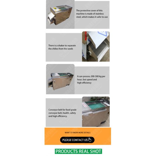industrial vegetable cutter,fruit cutter,pepper/ chilli stem cutting machine