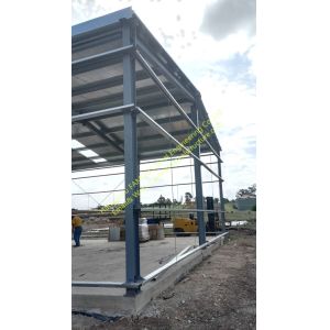Customized Q345B Durable Steel Structure Warehouse / Shed / Hangar / Hall