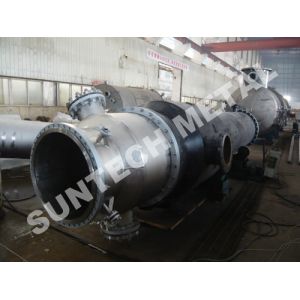 Quality Titanium SA266 Shell Tube Heat Exchanger 80sqm 3 Tons Weight for sale