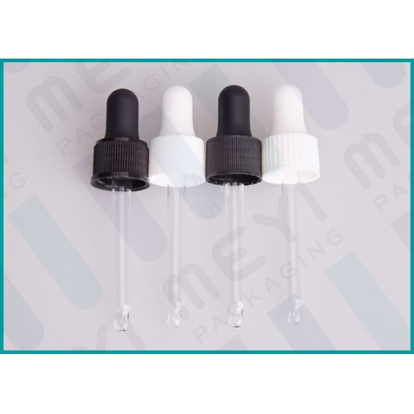 Buy Essential Oil Bottle Dropper 18/410 Totally Plastic Ribbed Dropper at wholesale prices