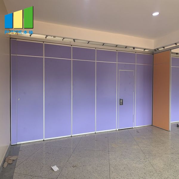 Collapsible Acoustic Office Retractable Wall Movable Partitions For Conference
