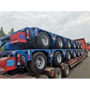 100-250 Tons Capacity Hydraulic Modular Trailer Self Propelled