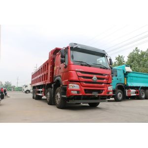 Sinotruk 8X4 HOWO 25M3 Heavy Duty Dump Truck For Africa 50 - 60 Ton LHD