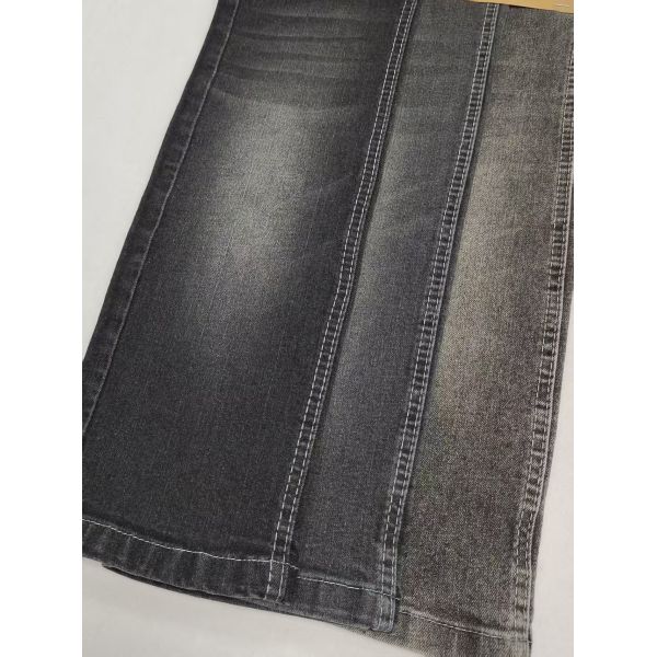 Buy 7S BLACK/WHITE 11Oz Style Twill Woven Denim Fabric For  Boyfriend jeans Pants at wholesale prices