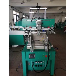 1000pcs/hr Pneumatic Multi Colors Flat Screen Printing Machine SGS Certified