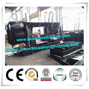 CNC Metal Cutting Band Saw Machine , Pipe Bandsaw Cutting Machine