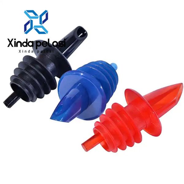 Buy Bar Plastic Pour Spout Measured Water Olive Oil Pourer Cap at wholesale prices