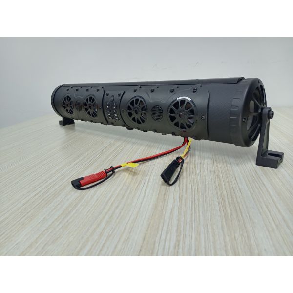 Buy Amplified Powersports Bluetooth 8 Speaker Soundbar Waterproof Sandproof With LED Lighting at wholesale prices