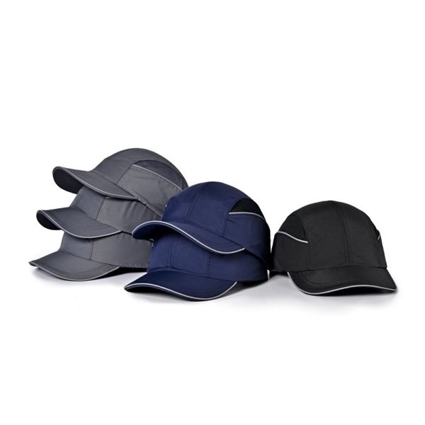 Buy Custom Logo Lightweight Bump Cap Baseball Style 60cm Impact Resistant at wholesale prices