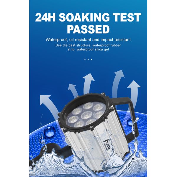 IP65 Oil Proof LED Machine Tool Light DC 24V Explosion Proof Work Light