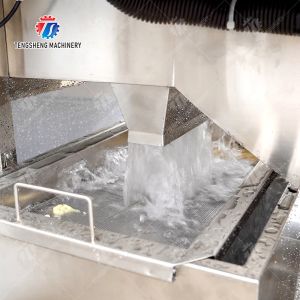 Cleaning processing production Machine Vortex vegetable washing machine red