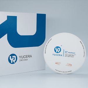 YUCERA ST Multilayer Yucera Pre Sintered Zirconia Dental Ceramic Materials