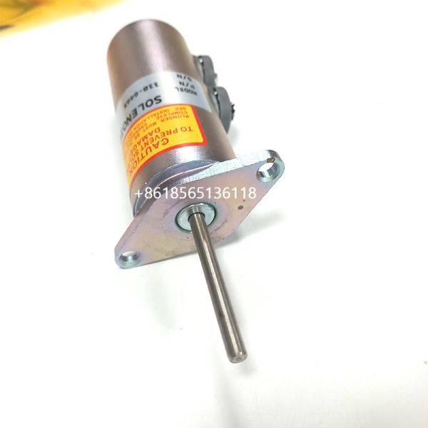 110-6465 7N9504 6T-4122 24V Diesel Shutoff Solenoid For CAT 3204 3406C