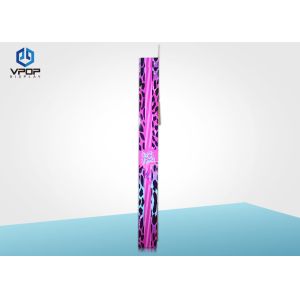 Foldable Currugated Cardboard Floor Displays Colorful For Girl's Products