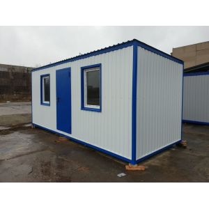 Thermal Insulation Flat Pack Container Fireproof 20ft Luxury Prefab Container